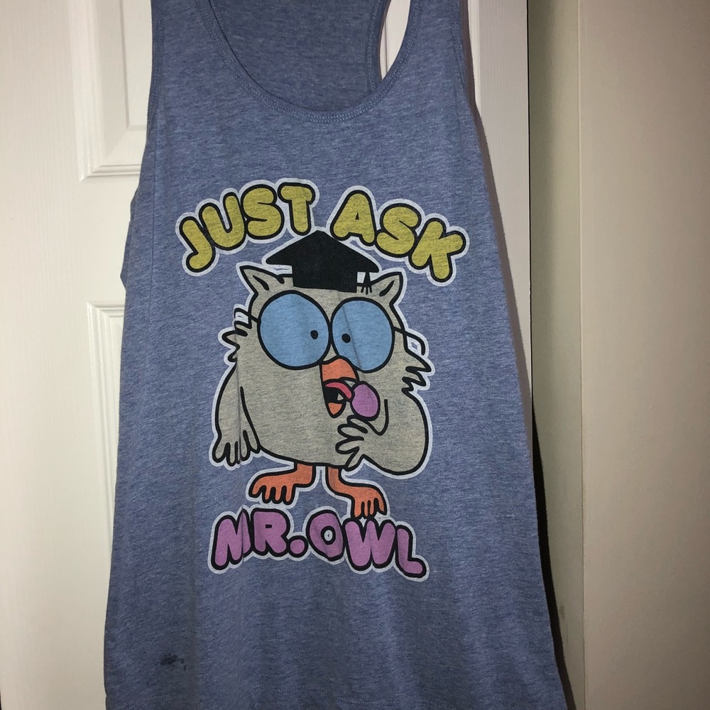 Forever 21 Mr. Owl TootsiePop Racerback Tank
